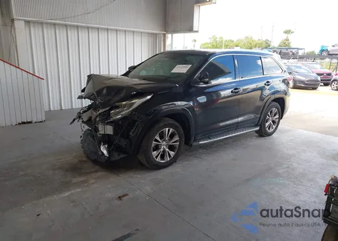 2015 Toyota Highlander Xle V6 z USA, uszkodzony, nr VIN 5TDKKRFH0FS097629